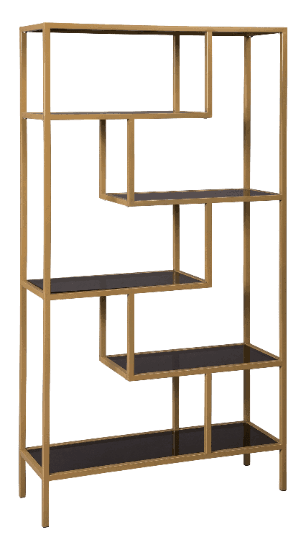 Ashley Furniture Frankwell Bookcase - Brown Black