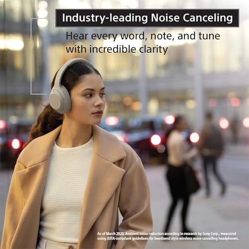 Sony Wireless Industry Leading Noise Canceling Overhead Headphones