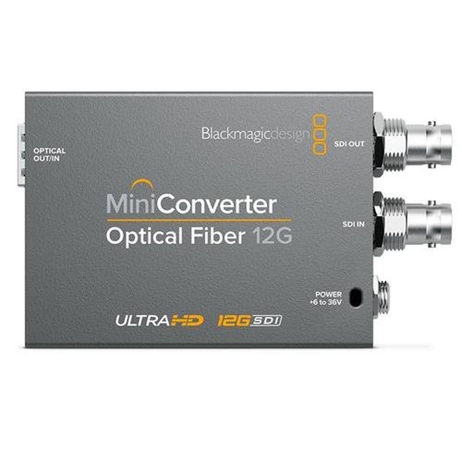 Blackmagic Optical Fiber 12g Mini Converter