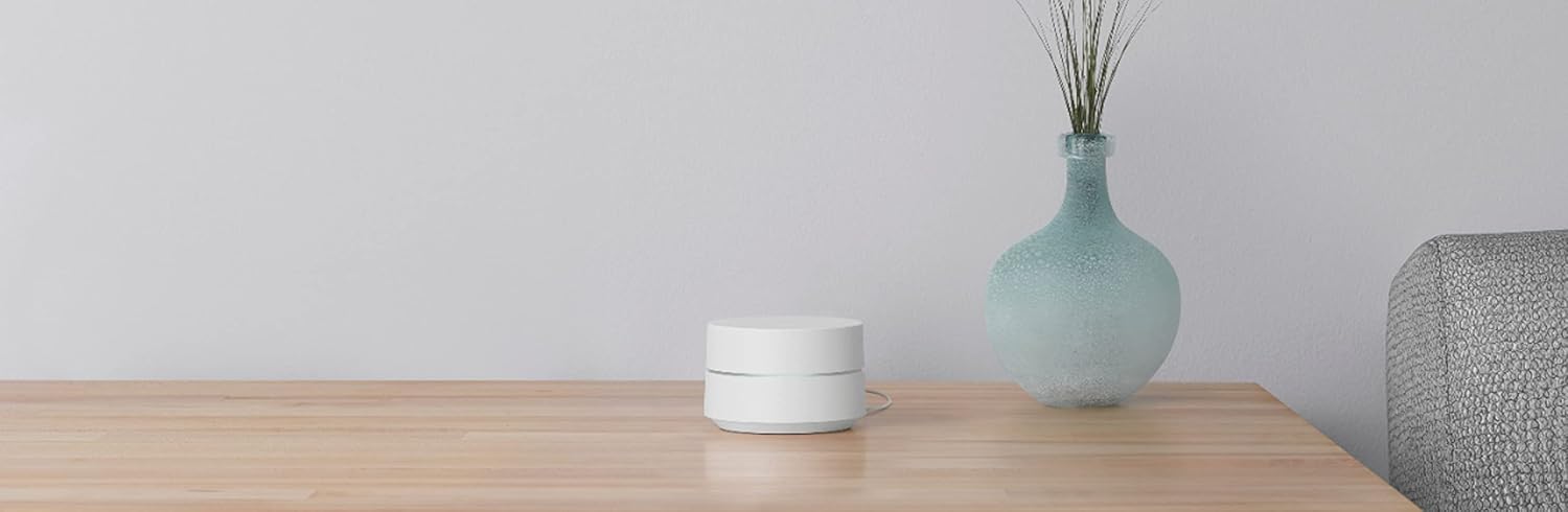 Google - WiFi - Whole Home Mesh Router System (AC1200) - 6 Pack - White with Kwalicable Cleaning Cloth