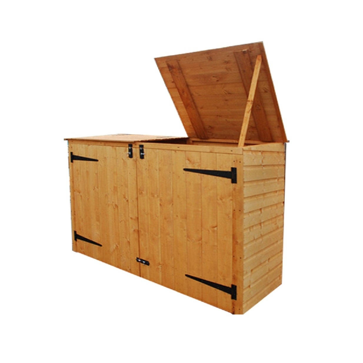 Rowlinson A042 Apex Double Garbage Can Storage Shed