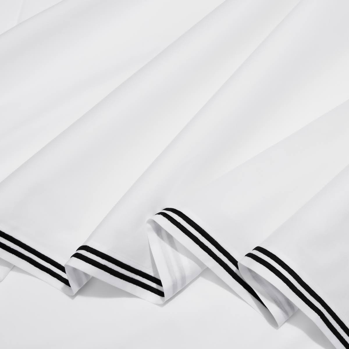 Hudson Park Collection Italian Percale Full Flat Sheet - 100% Exclusive - Silver