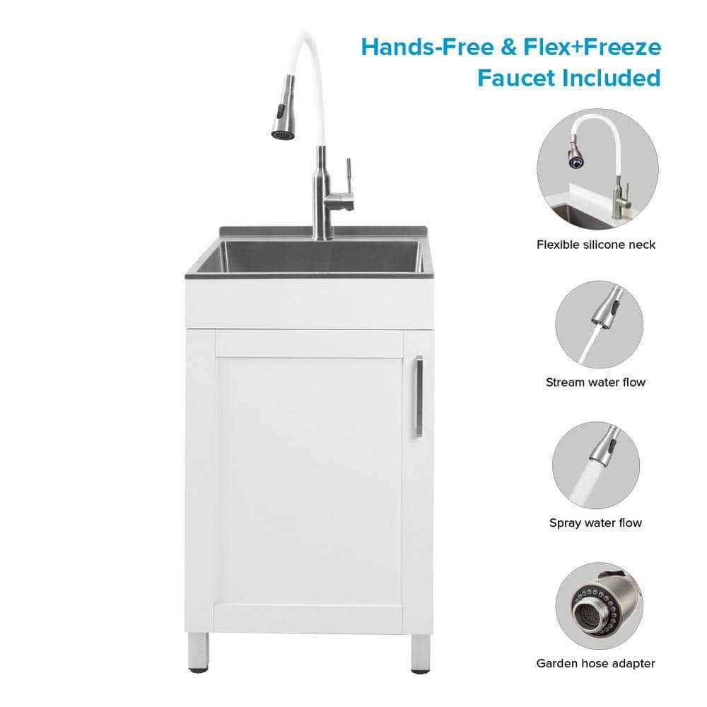 Transolid TC-2020-WCW. All-in-One Laundry/Utility Sink Kit - Shop Hardware Tools Online Store