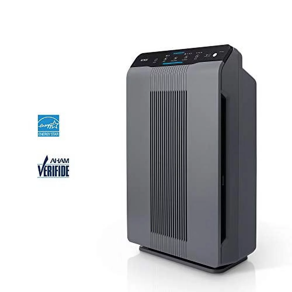 Winix 5300-2 Air Purifier With True Hepa, Plasmawave And Odor Reducing Carbon Filter,Gray