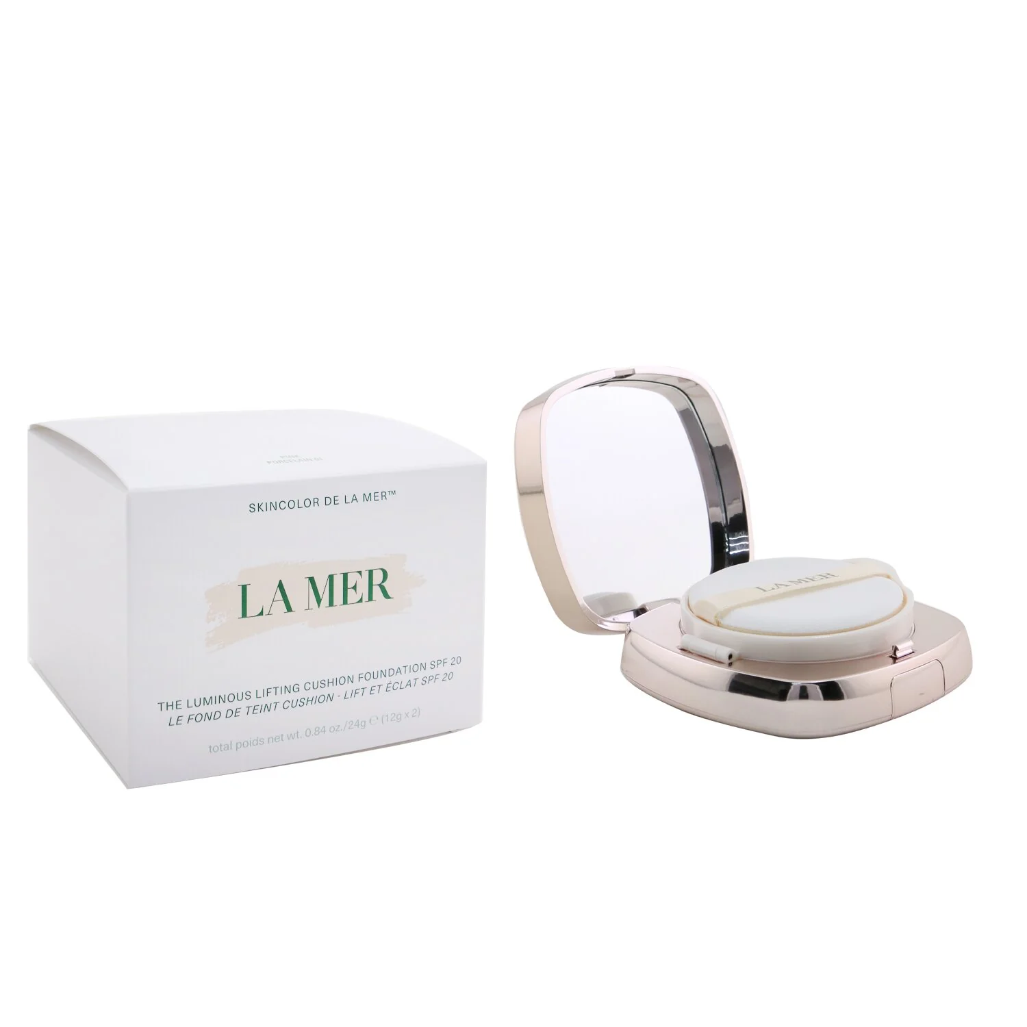 La Mer The Luminous Lifting Cushion Foundation SPF 20 (With Extra Refill) - # 13 Warm Ivory  2x12g/0.41oz