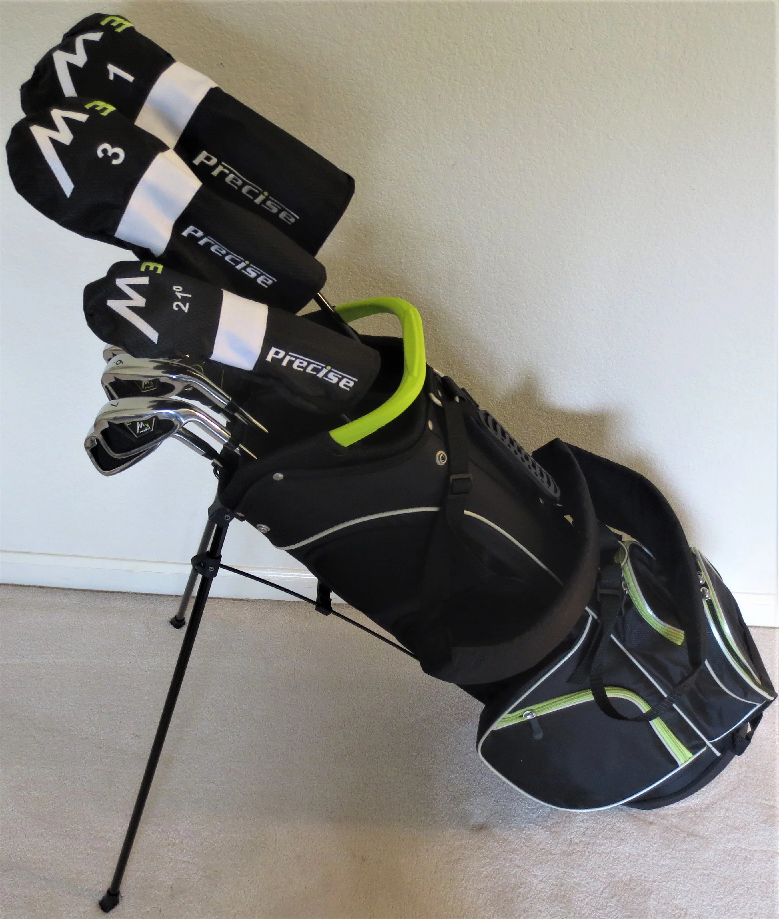 Tall Mens Complete Golf Set Clubs Fits Men 6'0"- 6'6" Tall Driver, Fairway Wood, Hybrid, Irons, Putter, Stand Bag - Curated Treasures Market