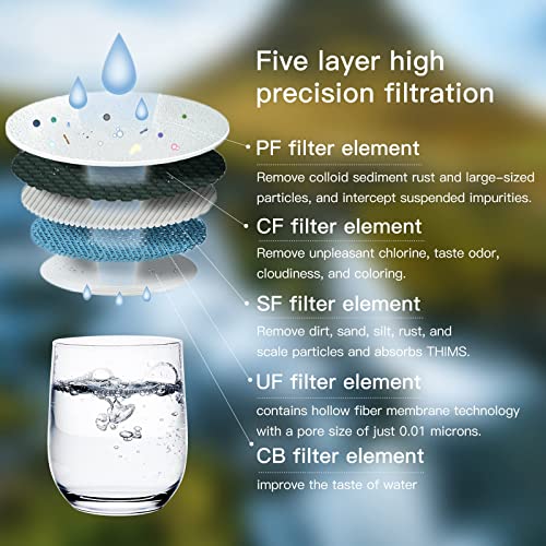 FACHIOO Under Sink Water Filter System