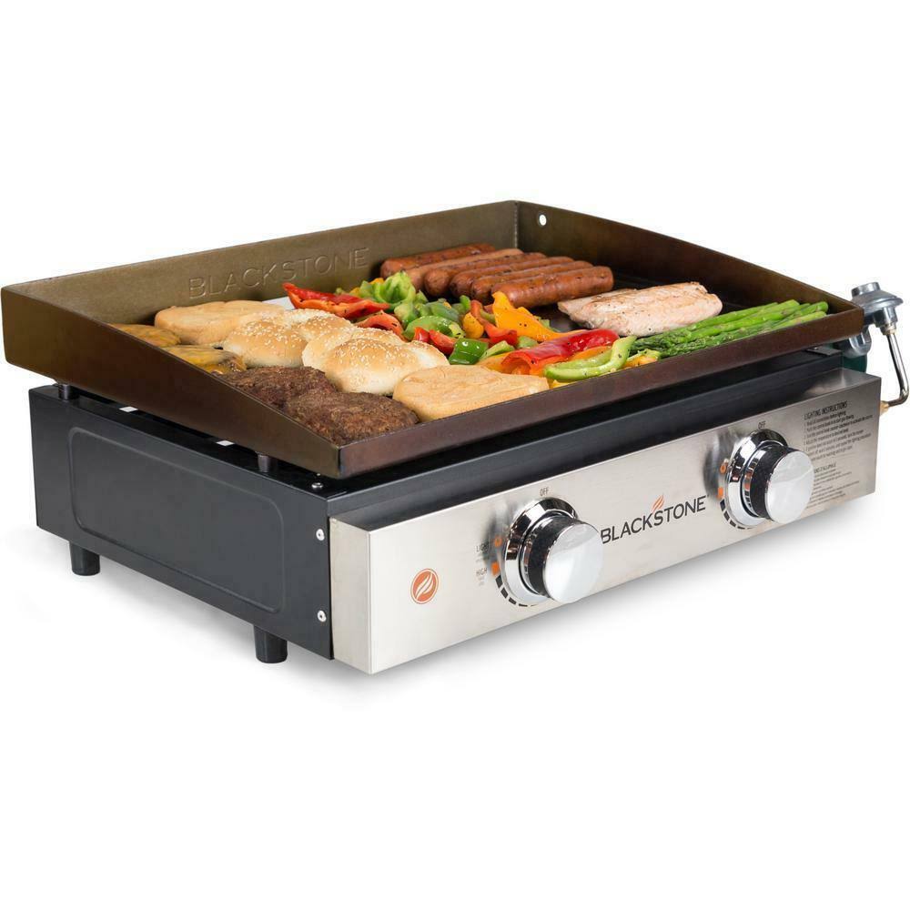 Blackstone 22x22 2-Burner Tabletop Griddle with Cover