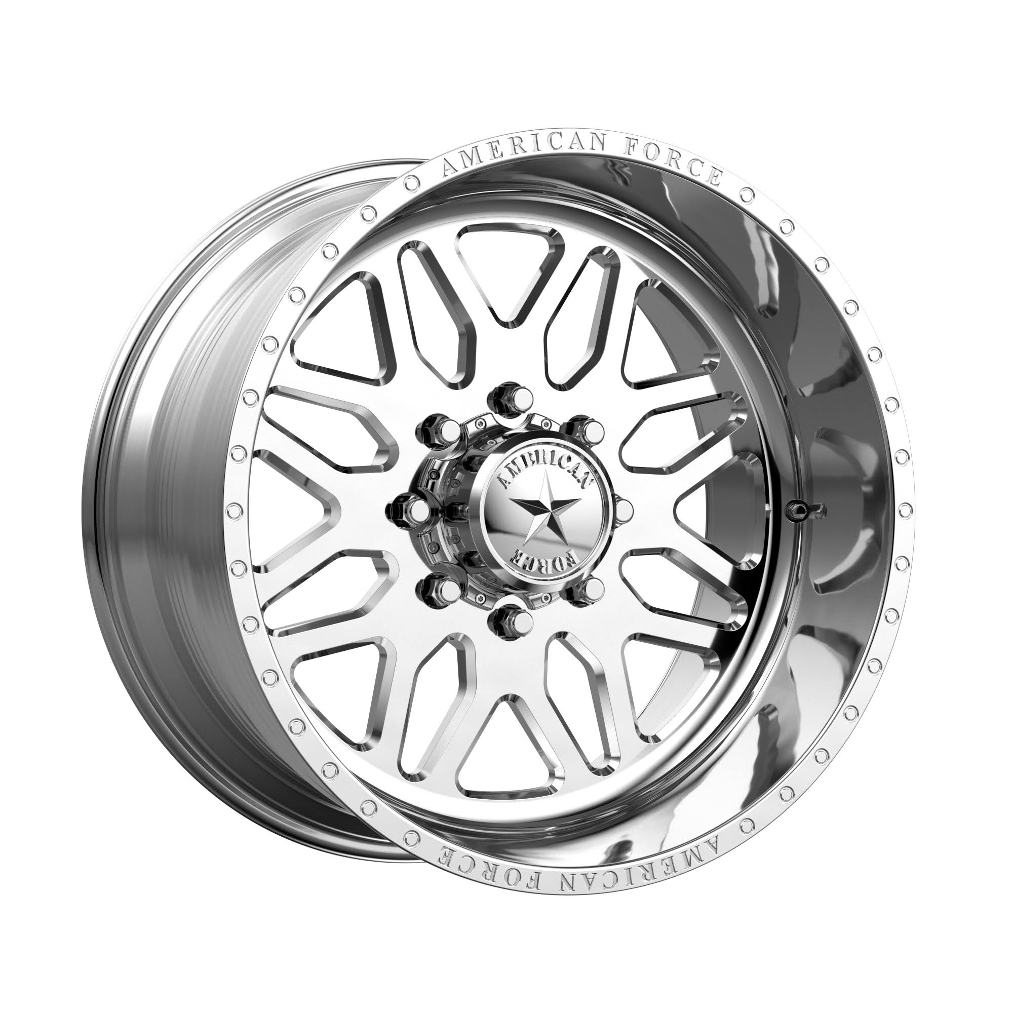 American Force Trax SS Polished 20x10 6x135 -25mm (AFTDB02W87-1-21)