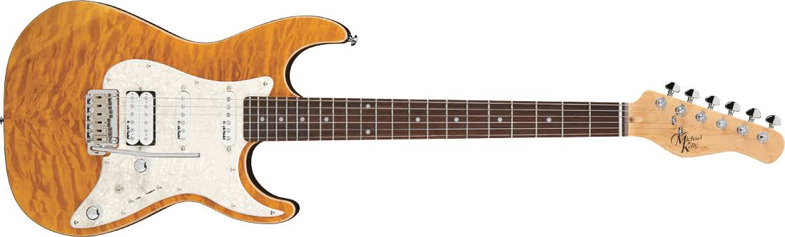 Michael Kelly 1965 Electric Guitar Amber