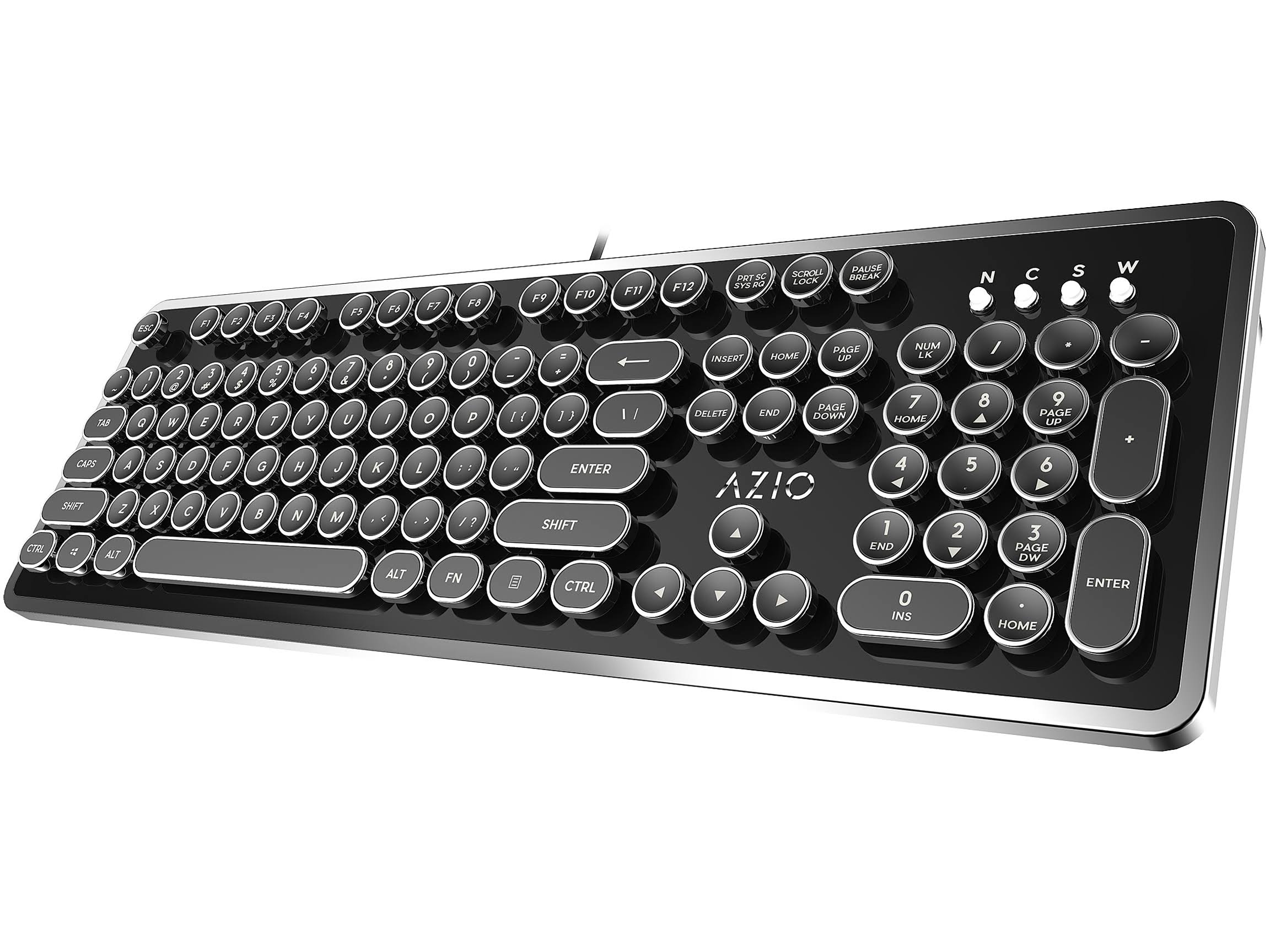 AZIO MK RETRO USB Tactile Keyboard