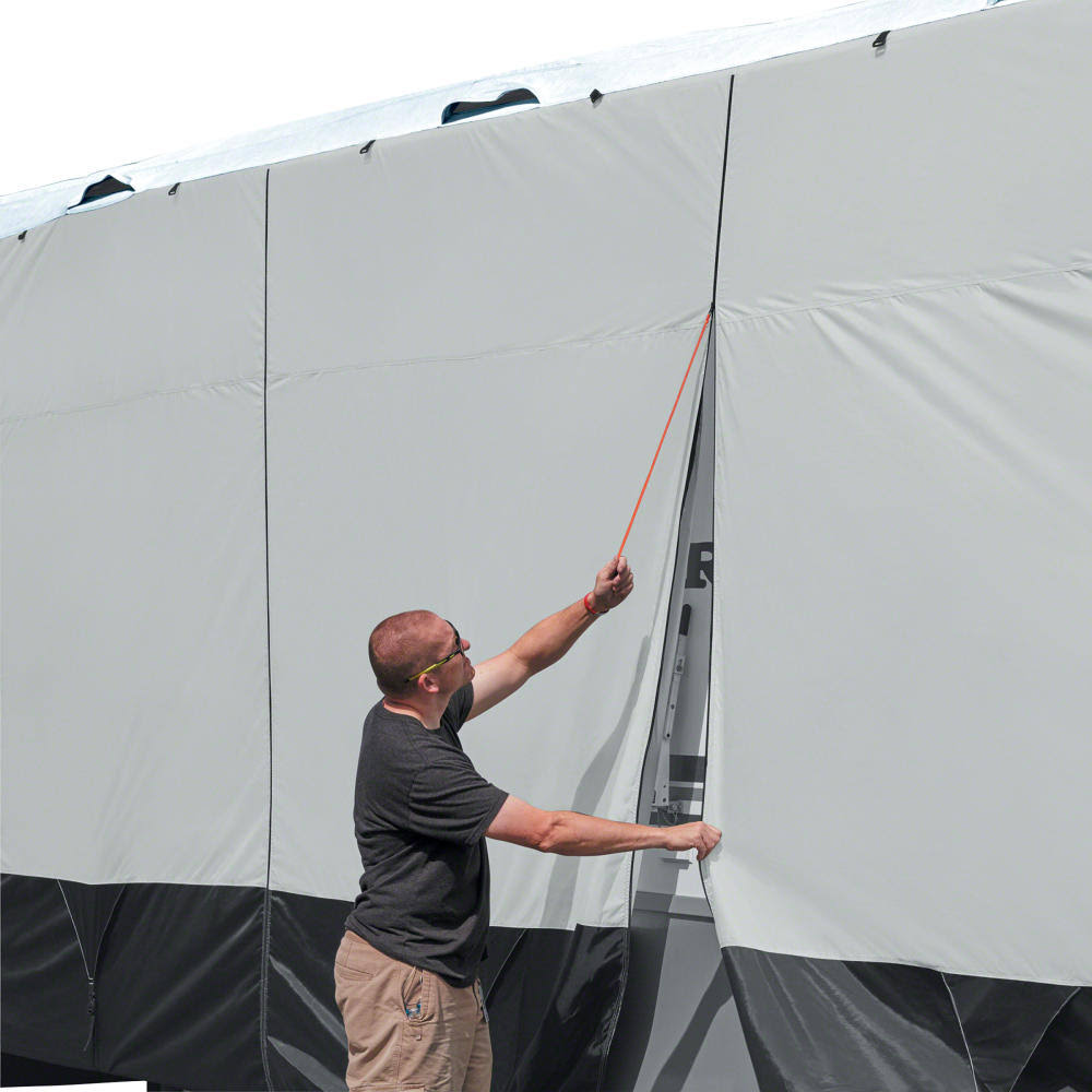 Classic Accessories RV SkyShield R-Pod Cover for 16& 2x22L, 78x22W, Model 2, Black