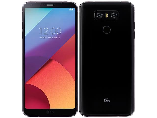 LG G6 Single SIM 4G 32GB Black Smartphone