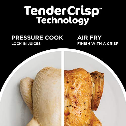 Ninja FD401 Foodi 8-qt. 9-in-1 Deluxe XL Cooker & Air Fryer-Stainless Steel Pressure Cooker