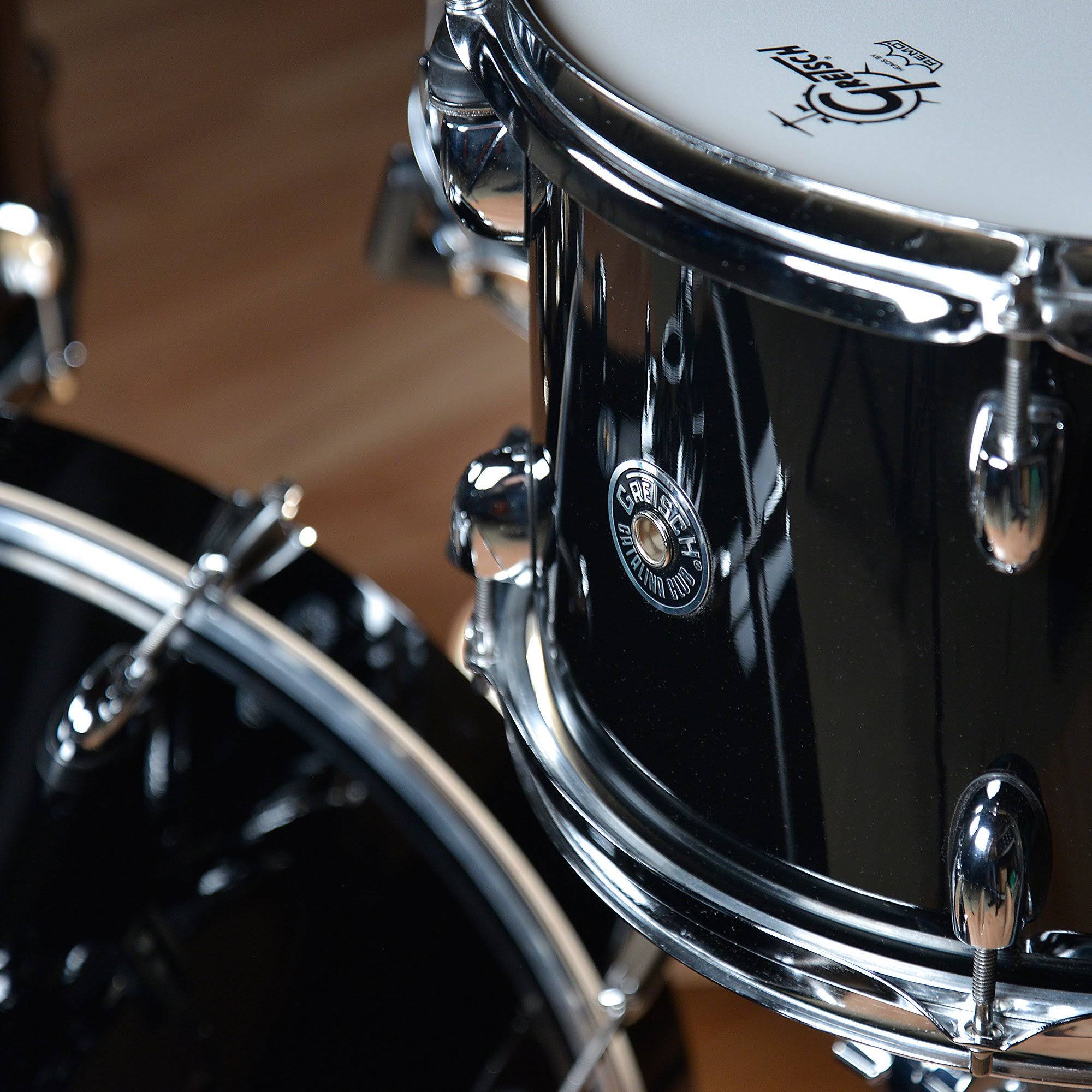Gretsch Catalina Club 4-piece Drum Kit, Black