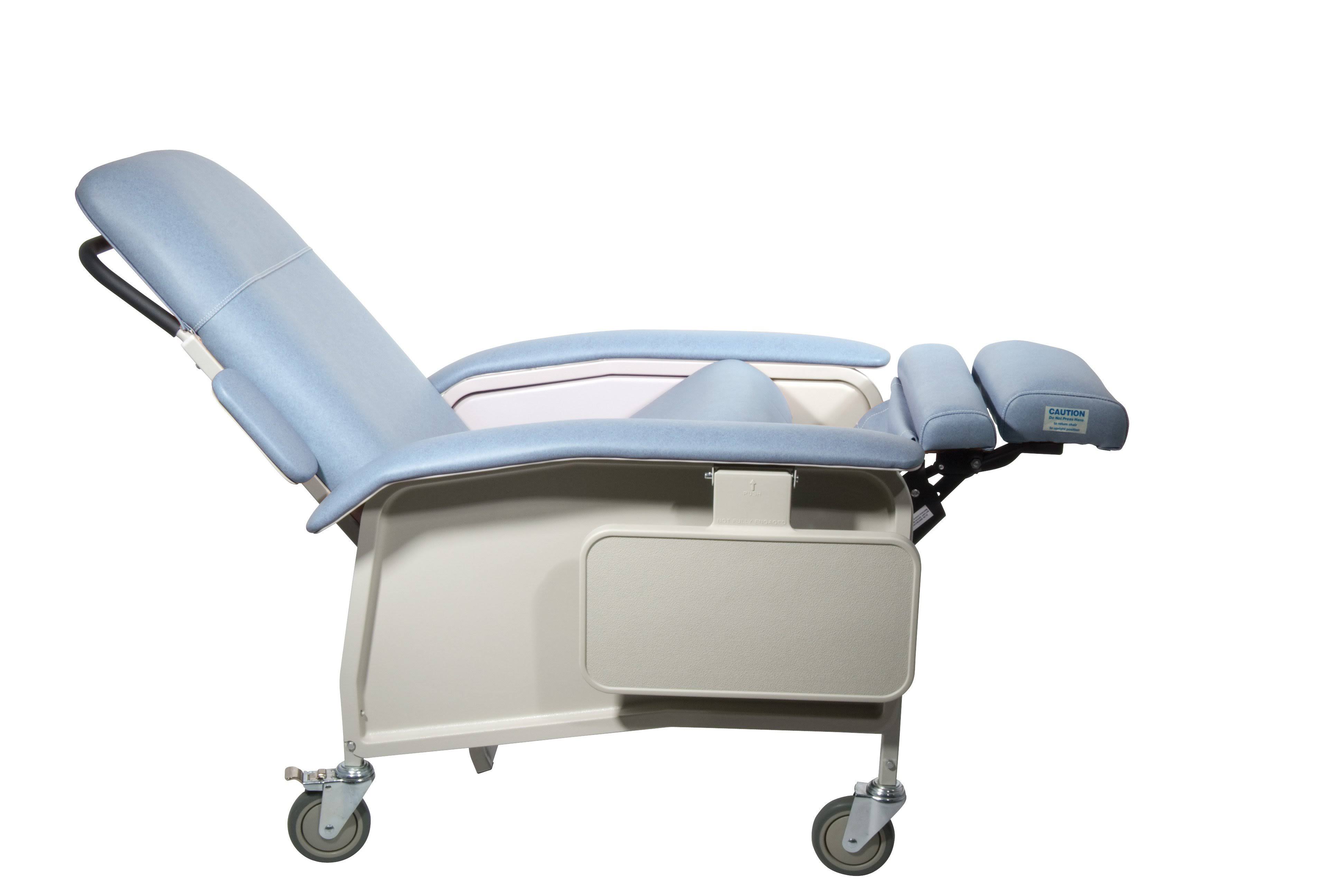Drive Medical Clinical Care Geri Chair Recliner, Blue Ridge