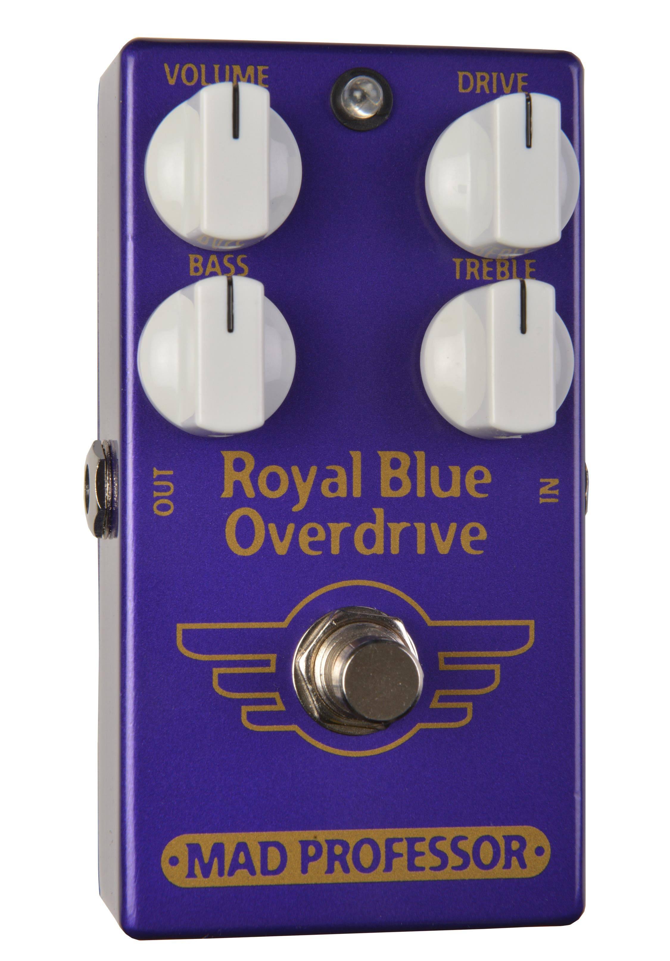 Mad Professor Royal Blue OVERDRIVE Pedal