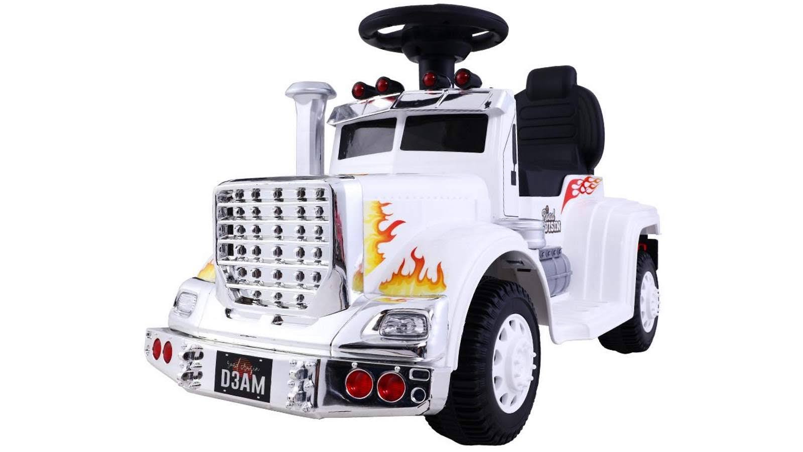 Ride On Cars Kids Electric Toys Car Battery Truck Childrens Motorbike Toy Rigo - White
