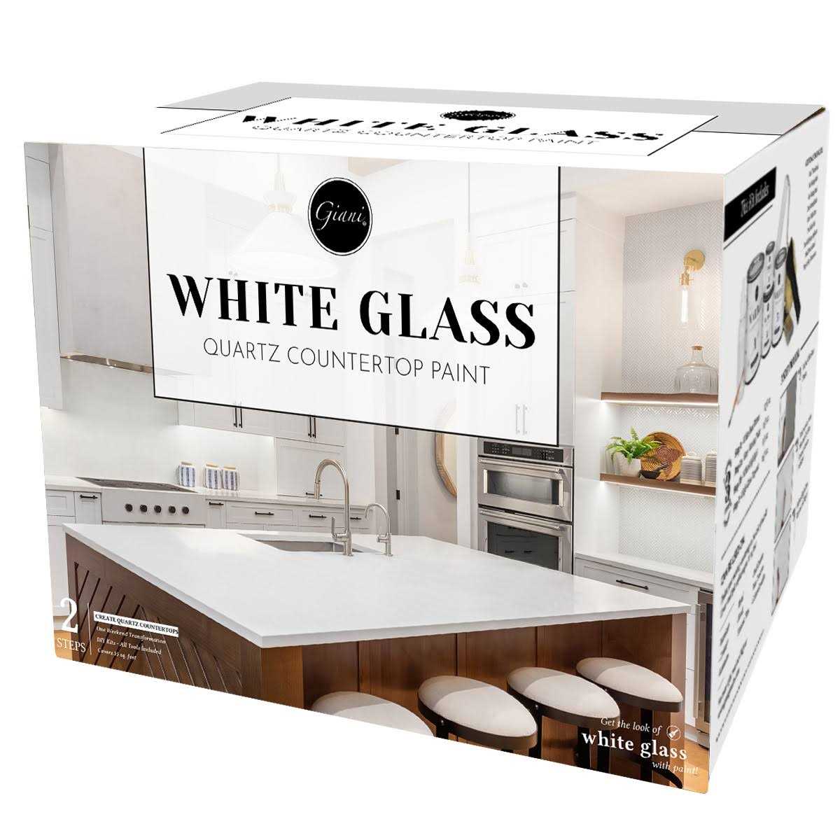 White Glass Quartz Countertop Paint Kit - Shop Hardware Tools Online Store
