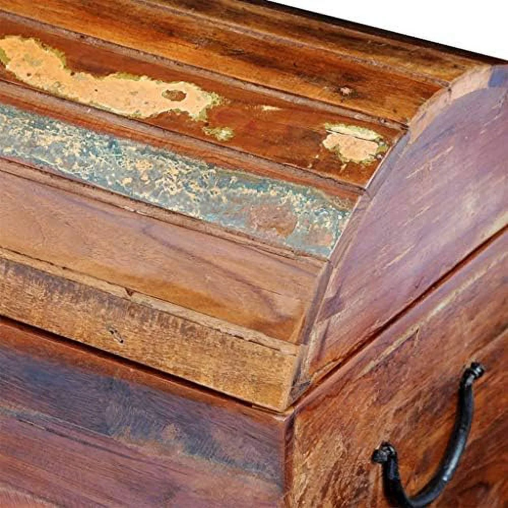 storage cabinet, wooden tool chest with locking system, storage trunk, storage box for bedroom living room hallway, farmhouse, reclaimed wood