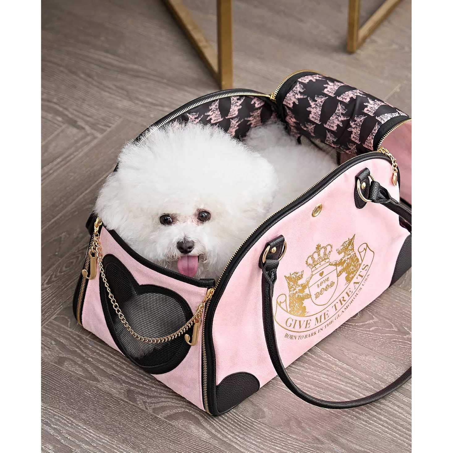 Juicy Couture Give Me Treats Pet Carrier - Pet Supplies online store
