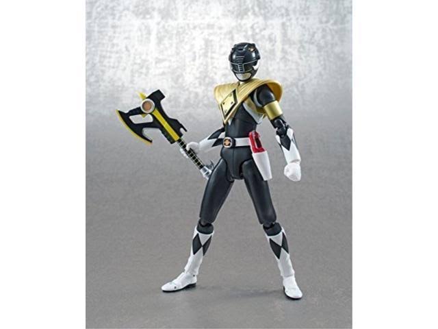 Bandai Tamashii Nations Sh Figuarts Armored Black Ranger SDCC Exclusive Mighty Morphin& Power Rangers Action Figure