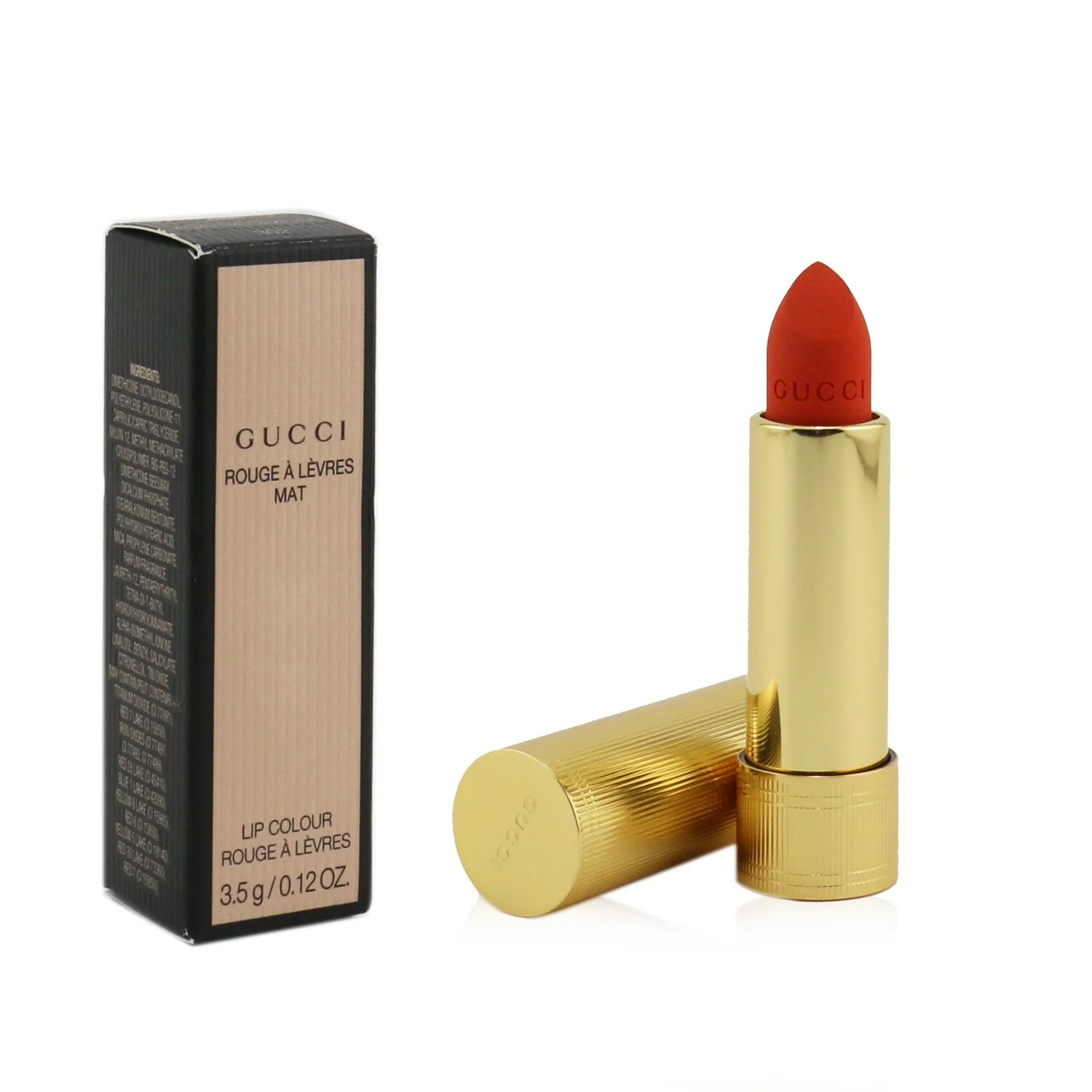Gucci Rouge A Levres Mat Lip Colour - # 25 Goldie Red 3.5g/0.12oz
