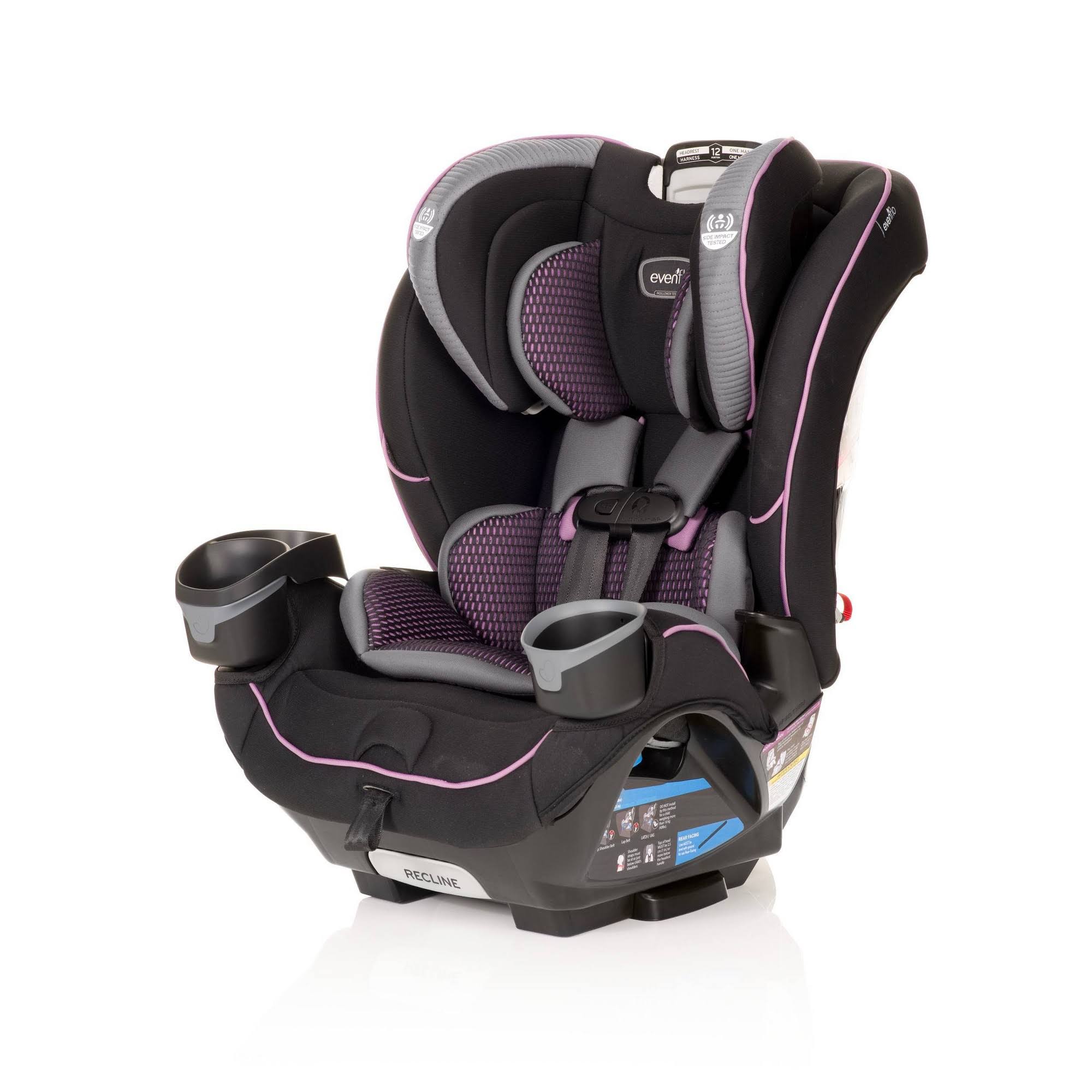 Evenflo EveryFit 4 in 1 Convertible Car SEAT, Augusta