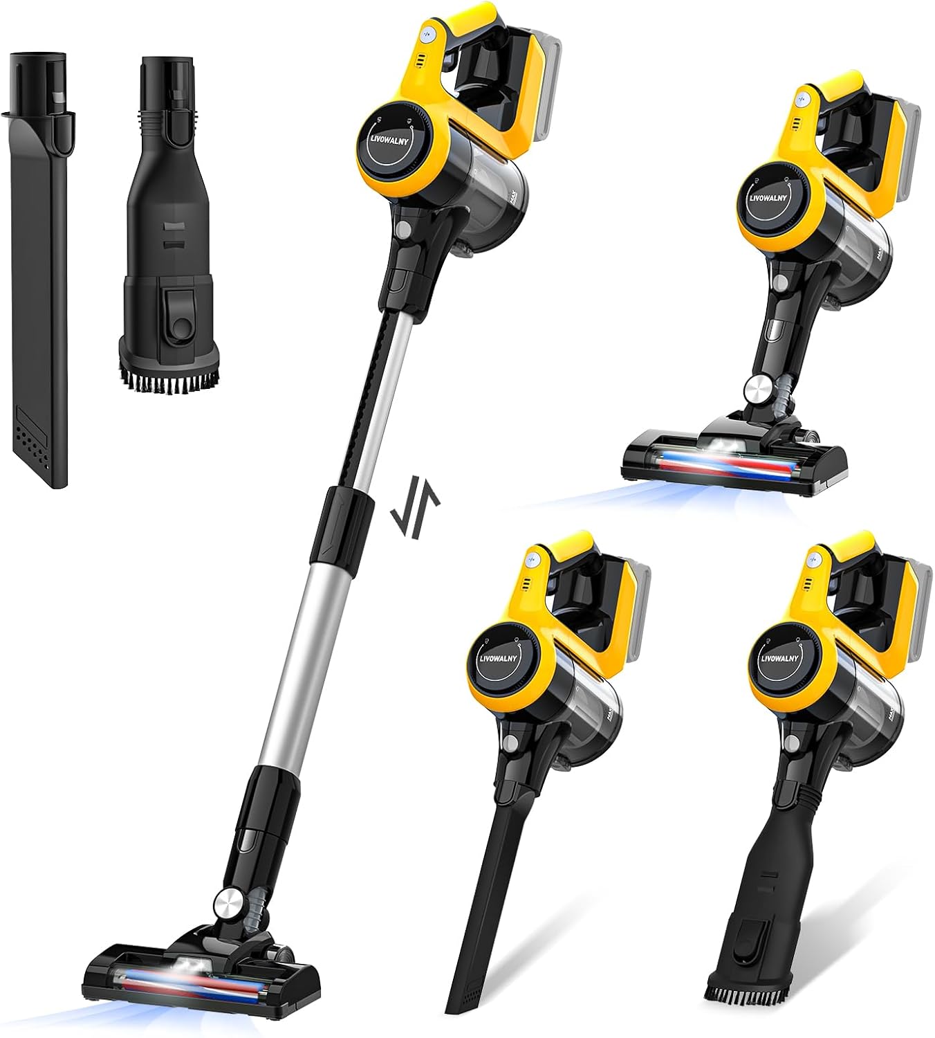 Tire Inflator Air Compressor Vacuum Cleaner