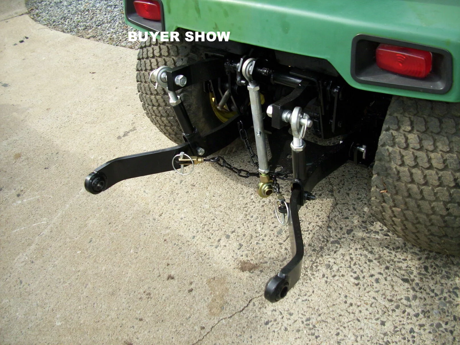 Kojem 3 Point Hitch Steel Kit Receiver Hook Heavy Duty Steel Compatible with John Deere Tractor Models 318, 322, 330, 332, 420 and 430 Diesel.