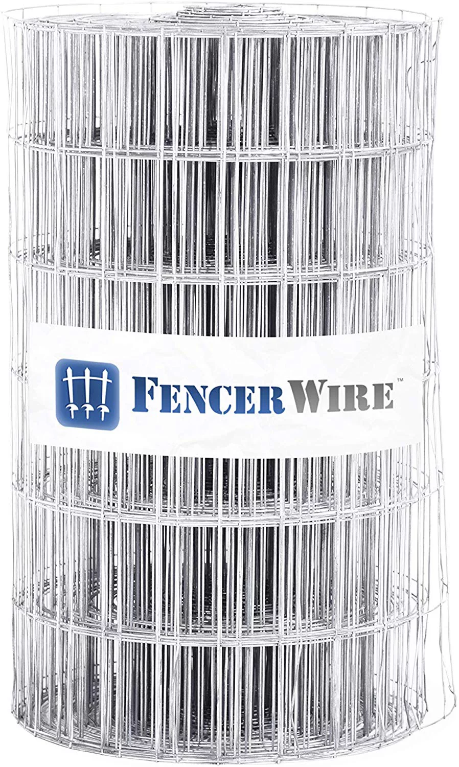 Fencer Wire 14 Gauge Galvanized Welded Wire Mesh Size 2 inch by 4 inch (5 ft. x 50 ft.)