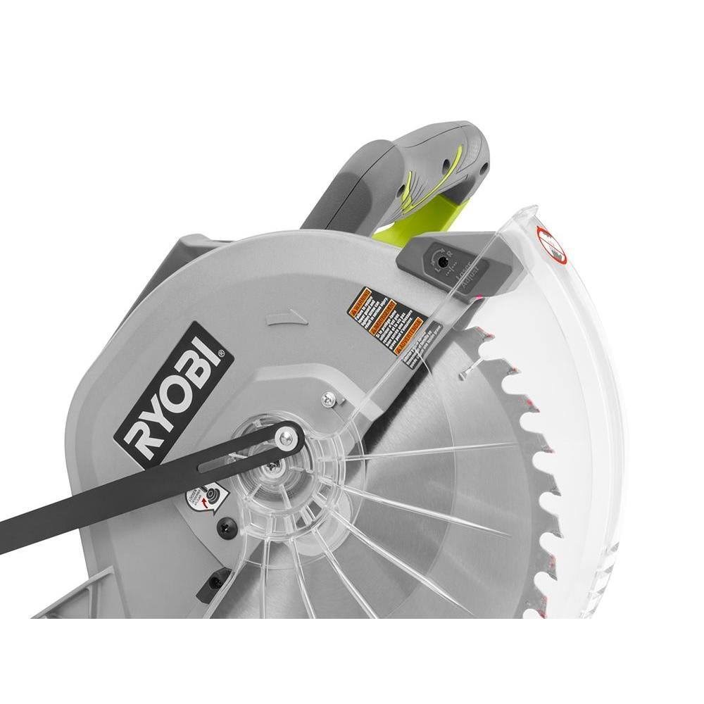 Ryobi 15 Amp 12 in. Sliding Miter Saw with Laser