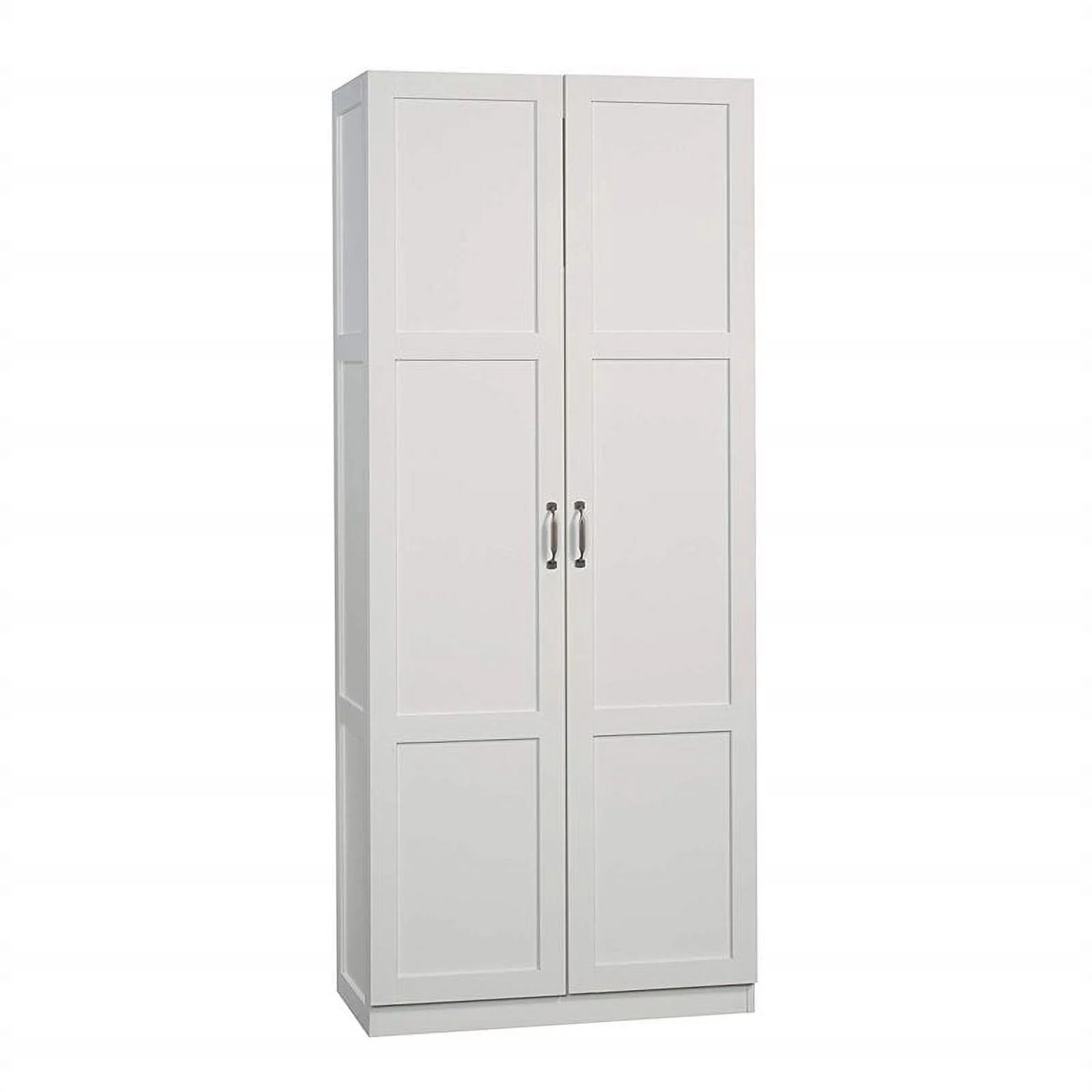 Scranton &amp; Co Traditional 2 Door Storage Cabinet in White