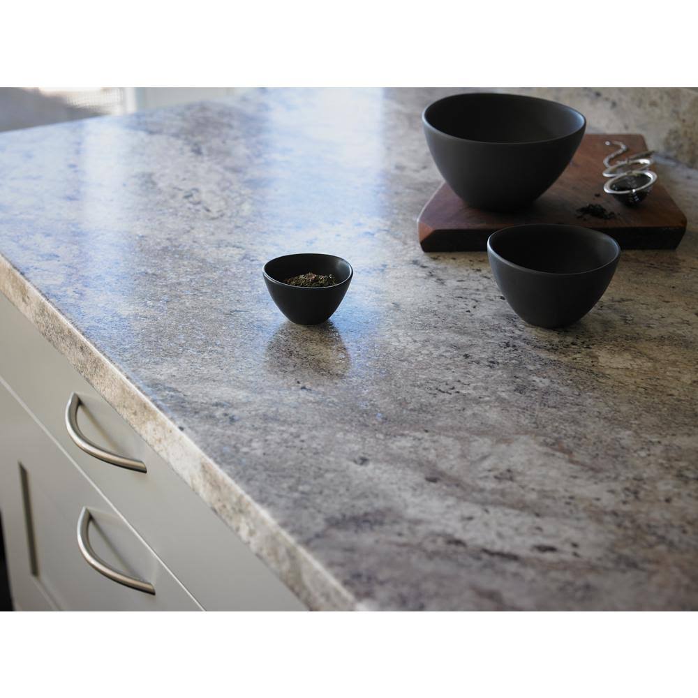 Formica 4 ft. x 8 ft. Laminate Sheet in Classic Crystal Granite with Radiance Finish, Classic Crystal Granite Radiance