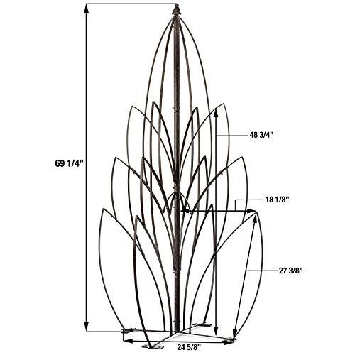 H. Potter GAR461 Lotus Bud Garden Trellis
