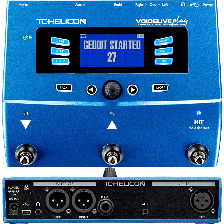 TC-Helicon VoiceLive Play Multi-Effects Vocal Processor Refurbished