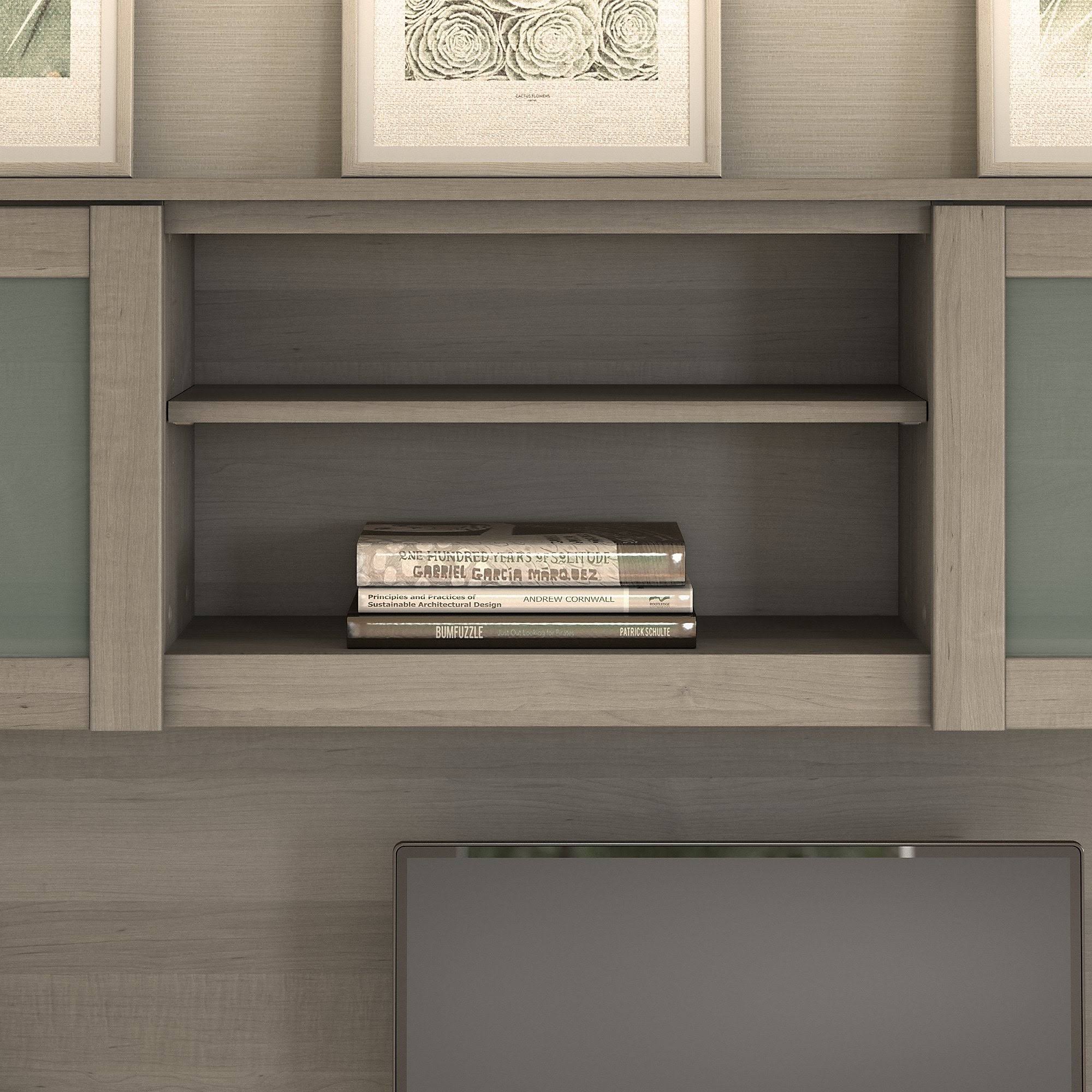 Bush Furniture Somerset - Desk hutch - white