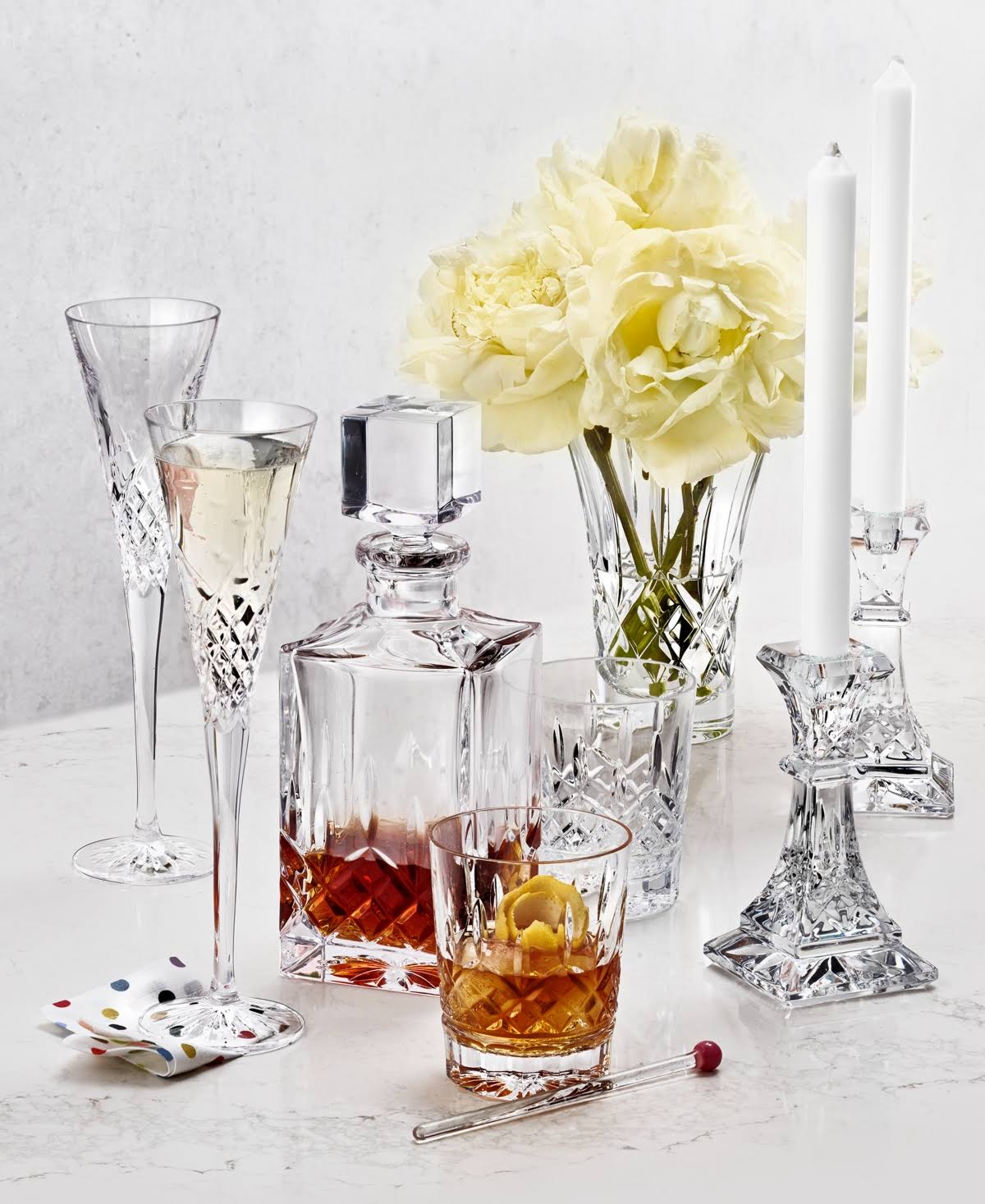 Waterford Lismore Square Decanter