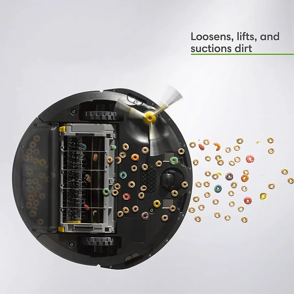 iRobot Roomba 600 Series Self-Charging Robot Vacuum, Wi-Fi Connectivity, Personalized Cleaning Recommendations, Works with Alexa, Good for Pet Hair, Carpets, Hard Floors, with MTC Microfiber Cloth