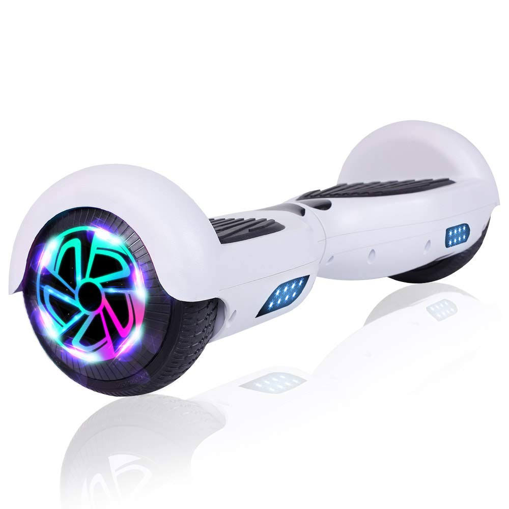 JOLEGE Hoverboard, 6.5x22 Two-Wheel Self Balancing Hoverboard - LED Light Wheel Scooter Hoverboard for Kids