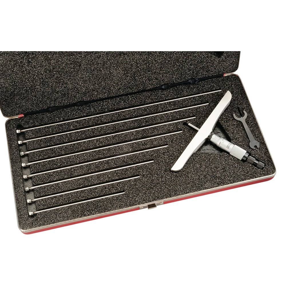 Starrett 445DZ-9RL Micrometer Depth Gage 0-9x22 6x22 Base
