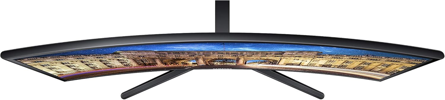Samsung LC24F396FHNXZA 24-Inch Curved Monitor C24F396 (1920x1080 Full HD) (Renewed)
