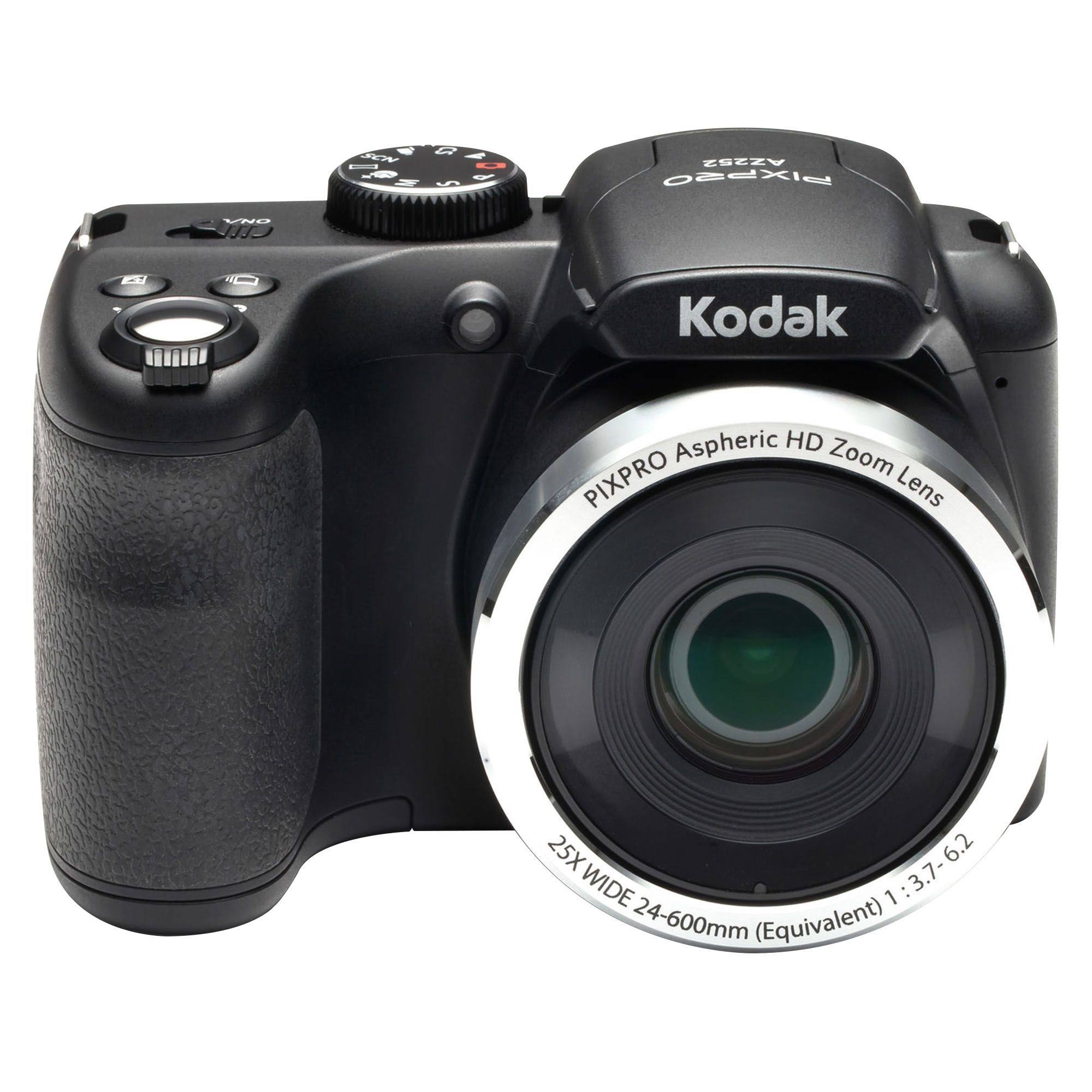 Kodak PixPro Astro Zoom AZ252 16.15 MP Compact Digital Camera - 720p - Black