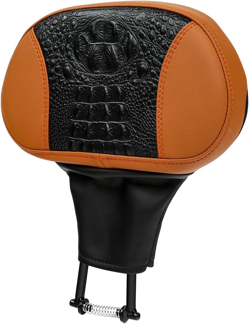 Detachable Adjustable Plug-in Driver Rider Backrest Pad Fit for Harley Street Glide Road King 2009-2022 Ultra Limited FLHTK FLHTKL CVO Limited FLHTKSE Street Glide FLHX