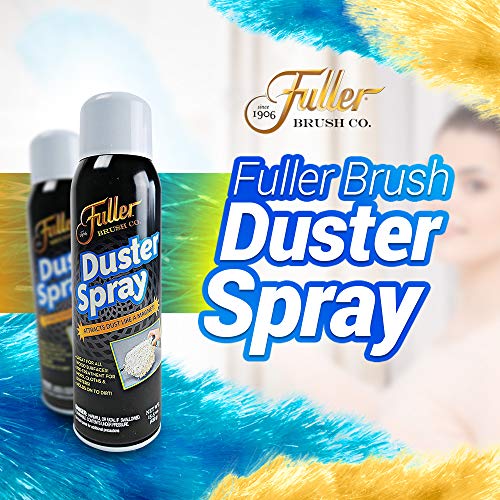Fuller Brush Duster Spray – Multi Surface Dust Removing Sprayer - Safe Household Cleaning for Floors, Furniture, Blinds & Car Interiors
