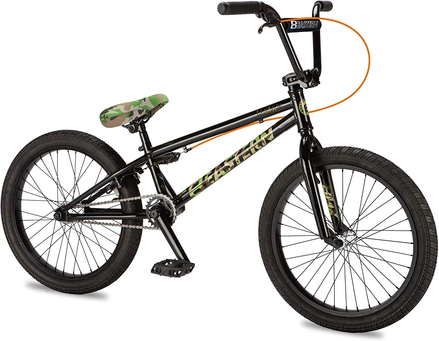 Eastern Bikes Eastern BMX Bikes - Lowdown Model 20 Inch Bike. Lightweight Freestyle Bike Designed by Professional BMX Riders at Black 20in/20in Top Tube - Curated Treasures Market
