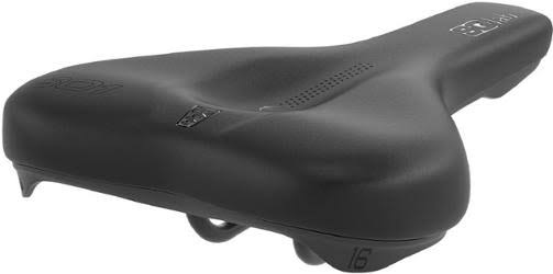 SQlab 601 ErgoLux Chromo Saddle Black 17 cm