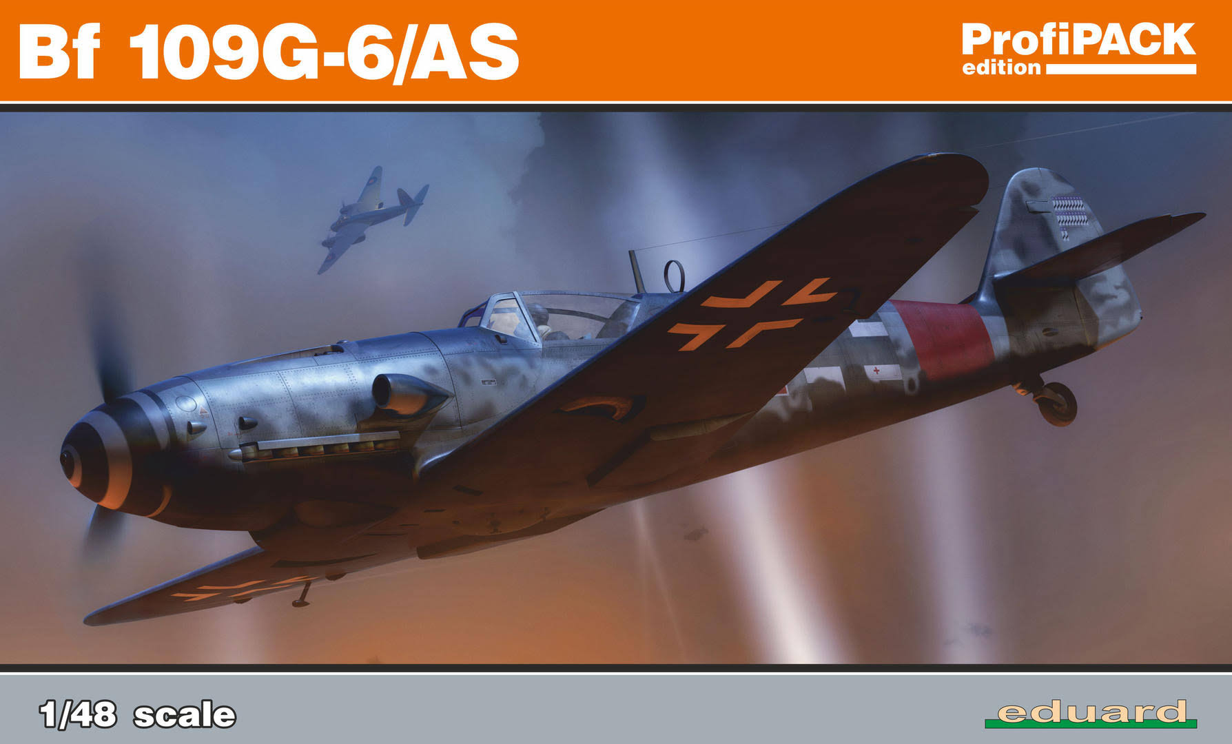 Eduard - Messerschmitt Bf-109G-6/AS - ProfiPack Edition Kit of German