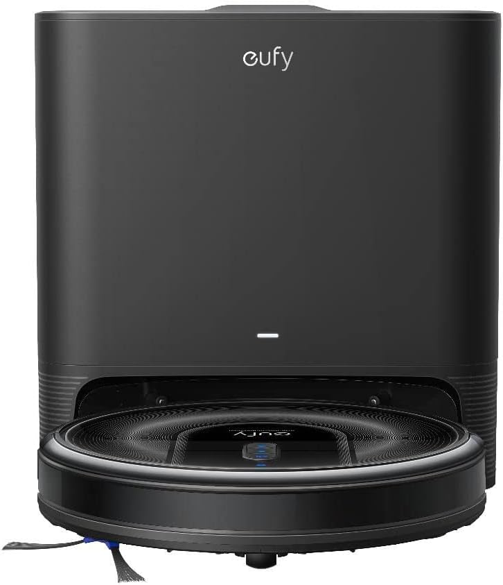 eufy RoboVac G35+ Robot Vacuum with 45-Day Auto-Empty Station, 2500Pa Suction Power (Renewed)