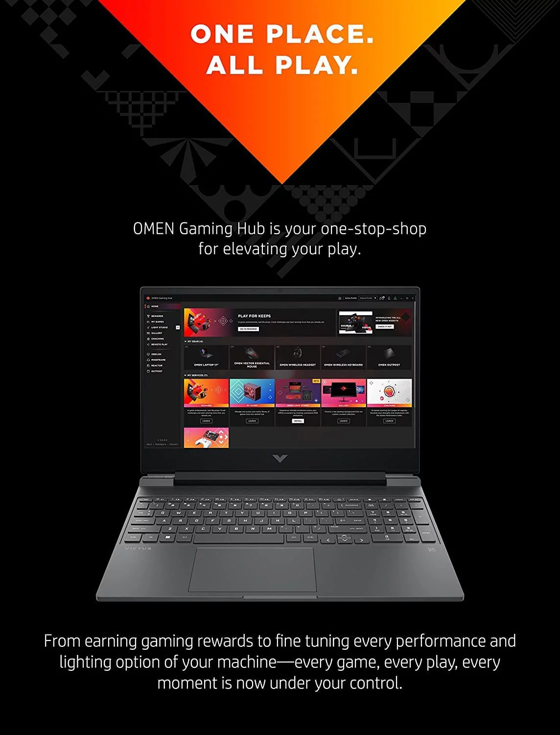HP Victus 15.6'' FHD 15 Gaming Laptop, NVIDIA GeForce RTX 3050, 12th Gen Intel Core i5-12500H, 16GB RAM, 1TB M.2 PCIe SSD, Windows 11 Home, Backlit Keyboard, Enhanced Thermals + Mazepoly Accessories